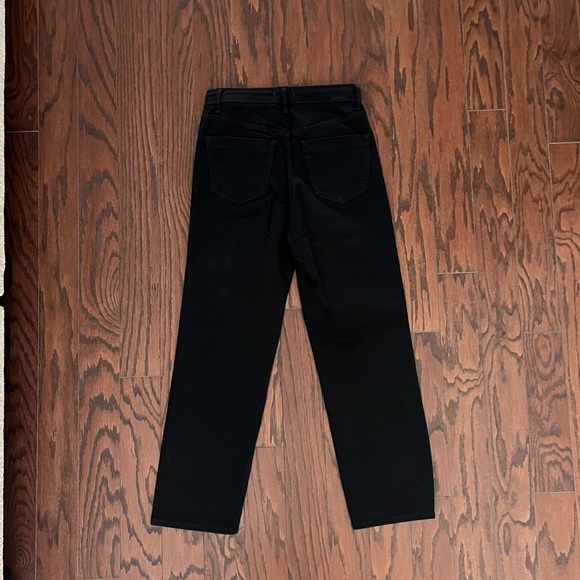 Express Super High Rise Straight Jeans - Picture 2 of 3